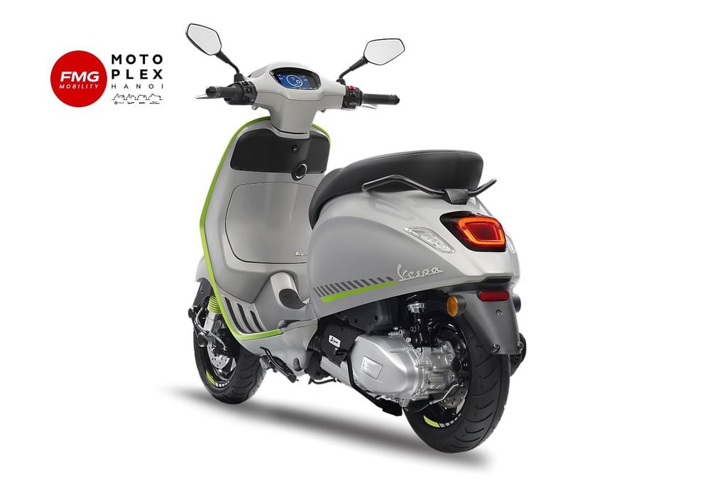 Vespa Sprint Tech 2025 tsử dung hệ thôngs treo an toàn và ổn định hơn