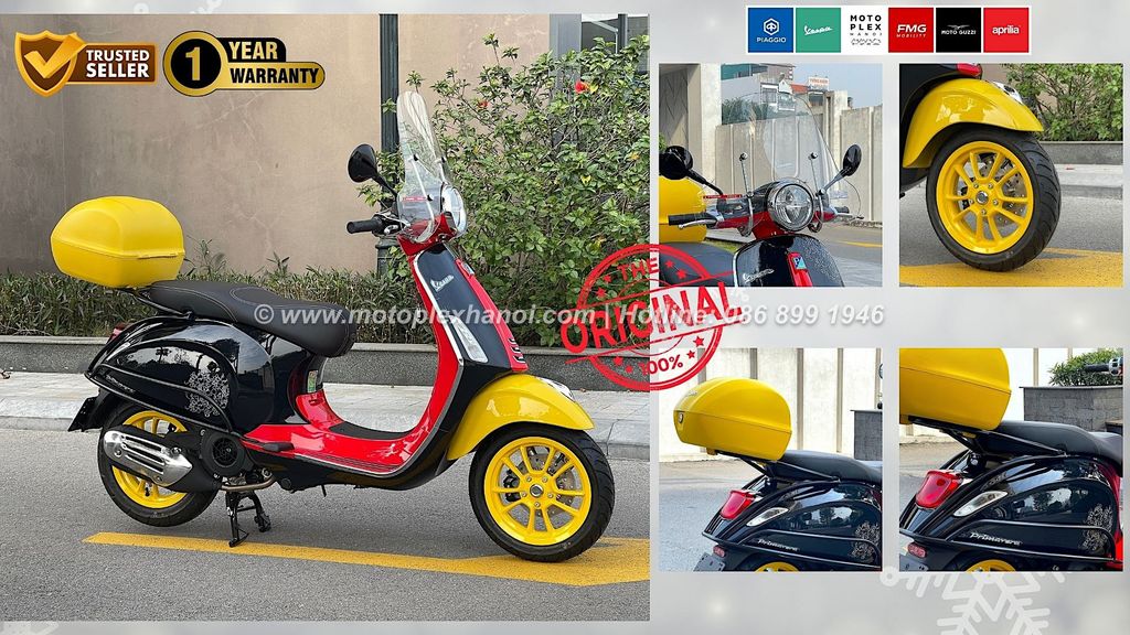 Phụ Kiện Vespa Primavera chính hãng tại Motoplex Hanoi