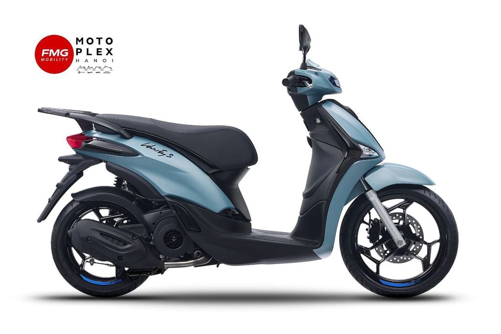 Piaggio Liberty 125 S màu Xanh - Blu Adersia