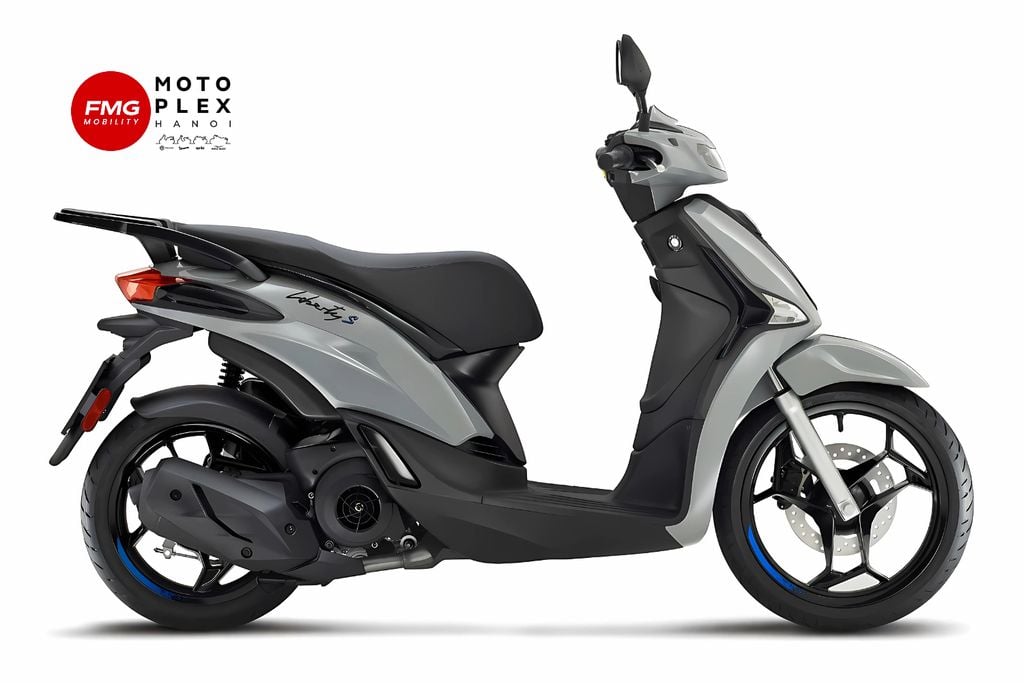 Piaggio Liberty 125 Z màu Xám - Grey Materia