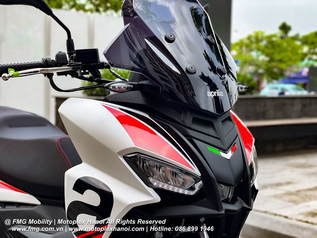 Aprilia SR GT 200 Sport 2025 tại FMG Mobility | Motoplex Hanoi