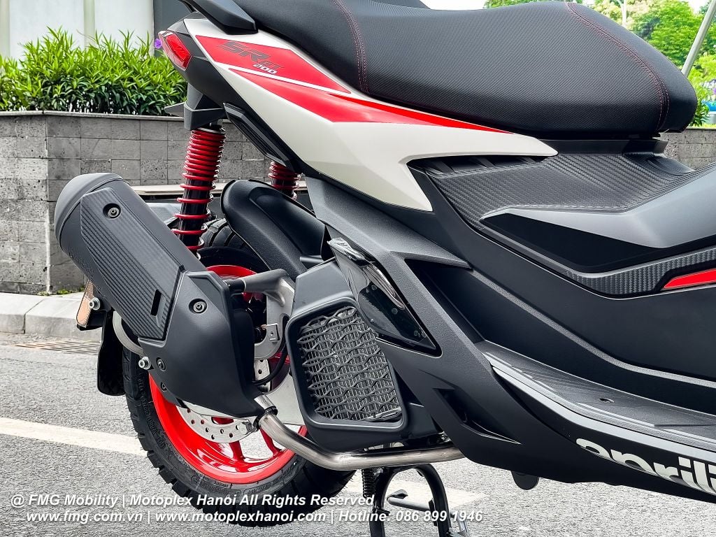 Aprilia SR GT 200 Sport 2025 tại FMG Mobility | Motoplex Hanoi