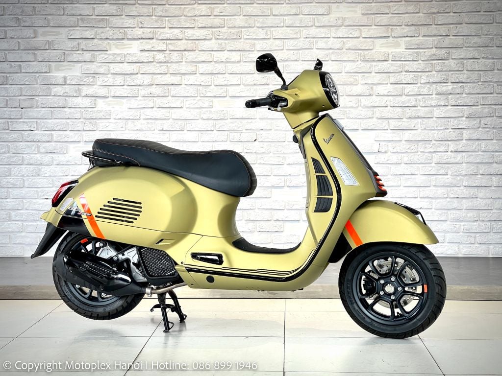 Thiết kế thân xe mới Vespa GTS Super Sport 150 - 2023