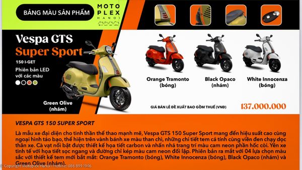Vespa GTS 150 Super Sport 2023