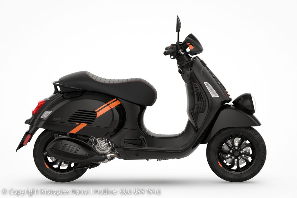 Vespa GTV 2023 màu Đen NERO CONVINTO