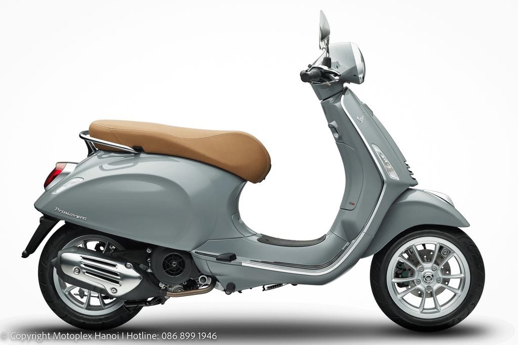 Vespa Primavera 125 - 2023 màu Xám - Grey Materia