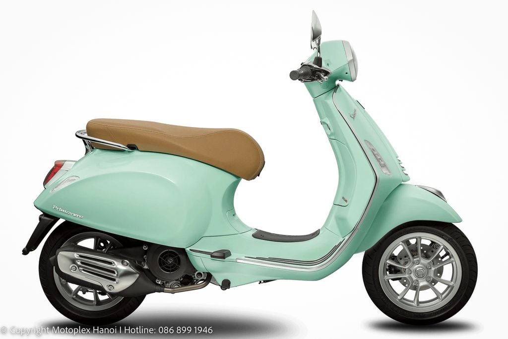 Vespa Primavera 125 - 2023 màu Xanh - Green Relax