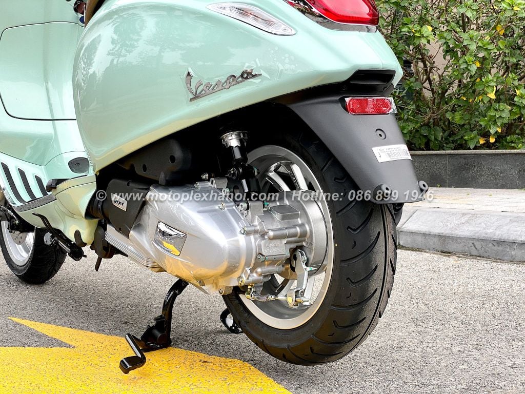 Hệ thống treo thế hệ mới  trên Vespa Primavera 125 triệt tiêu độ rung và tiếng ồn