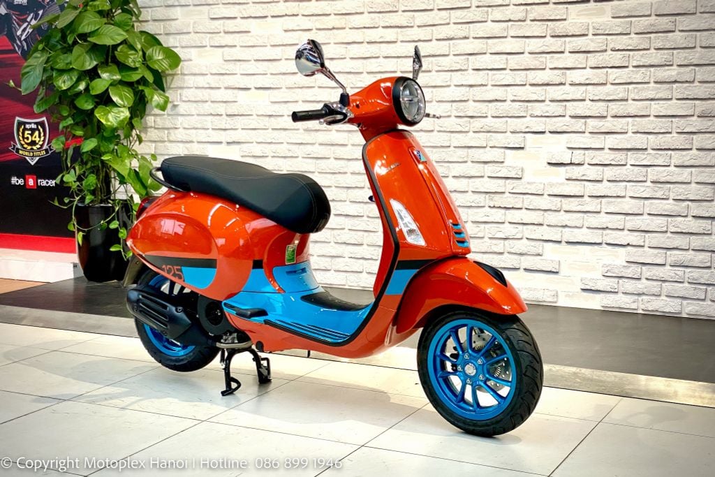 Thiết kế mềm mại và giữ được sự thanh lịch, nữ tính vốn có Vespa Primavera Color Vibe 125