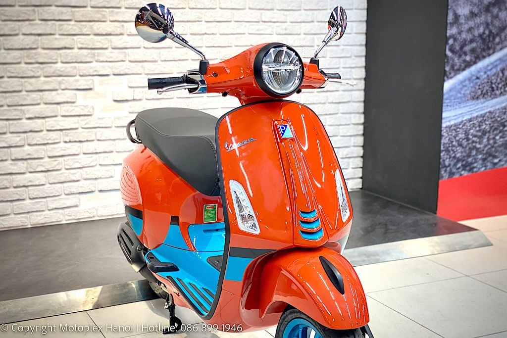 Vespa Primavera Color Vibe có thiết kế sang trọng, phong cách trẻ trung