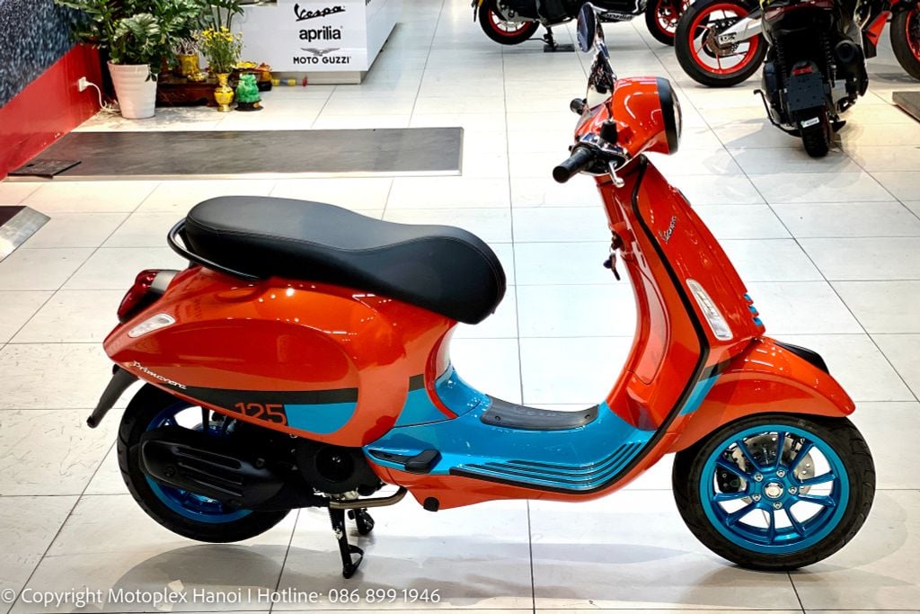 Vespa Primavera Color Vibe 125 đẹp từ mọi góc nhìn