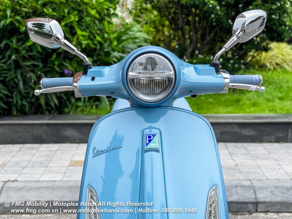 Cụm đèn xi nhan LED hiện đại trên Vespa Primavera S 125
