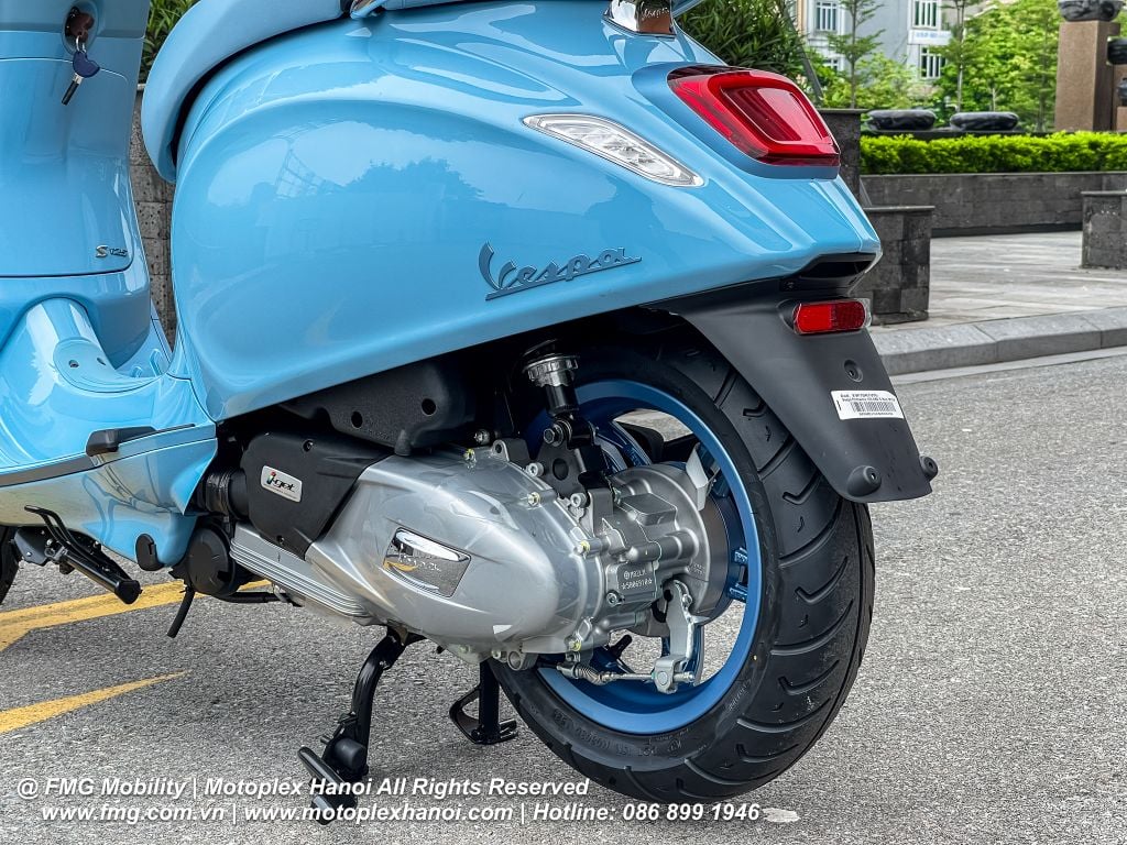 Hệ thống giảm xóc ESS ( Enhanced Sliding Supension ) mới trên Vespa Primavera S 125