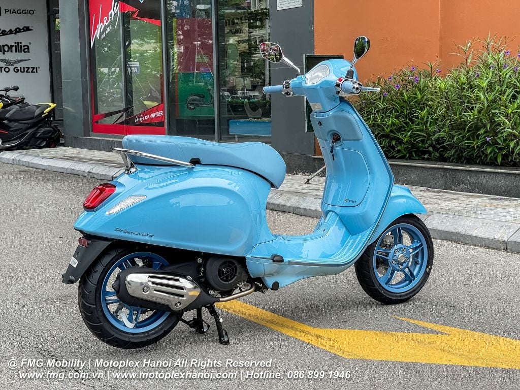 Vespa Primavera 2025&nbsp;có thiết kế sang trọng, phong cách trẻ trung