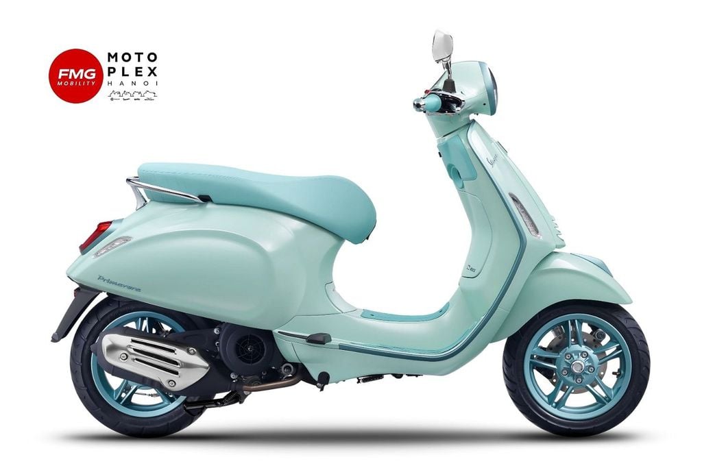 Vespa Primavera 2025 màu Xanh - Green Amabile