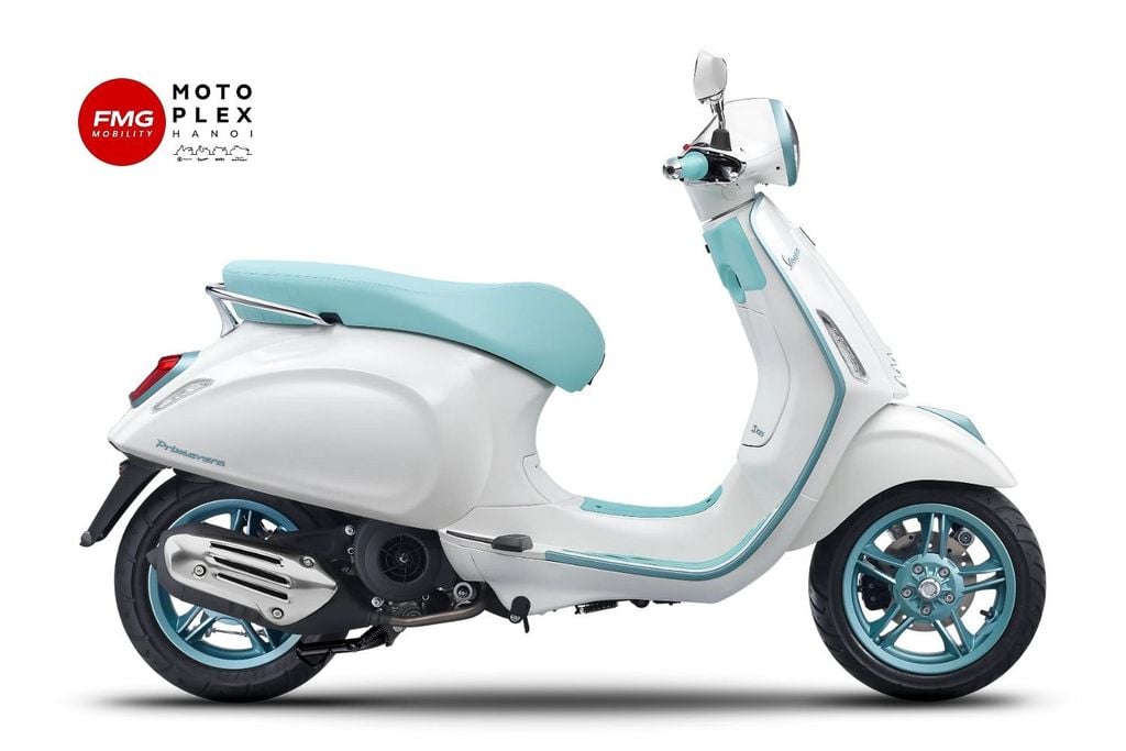 Vespa Primavera 2025 màu Trắng - White Innocente.