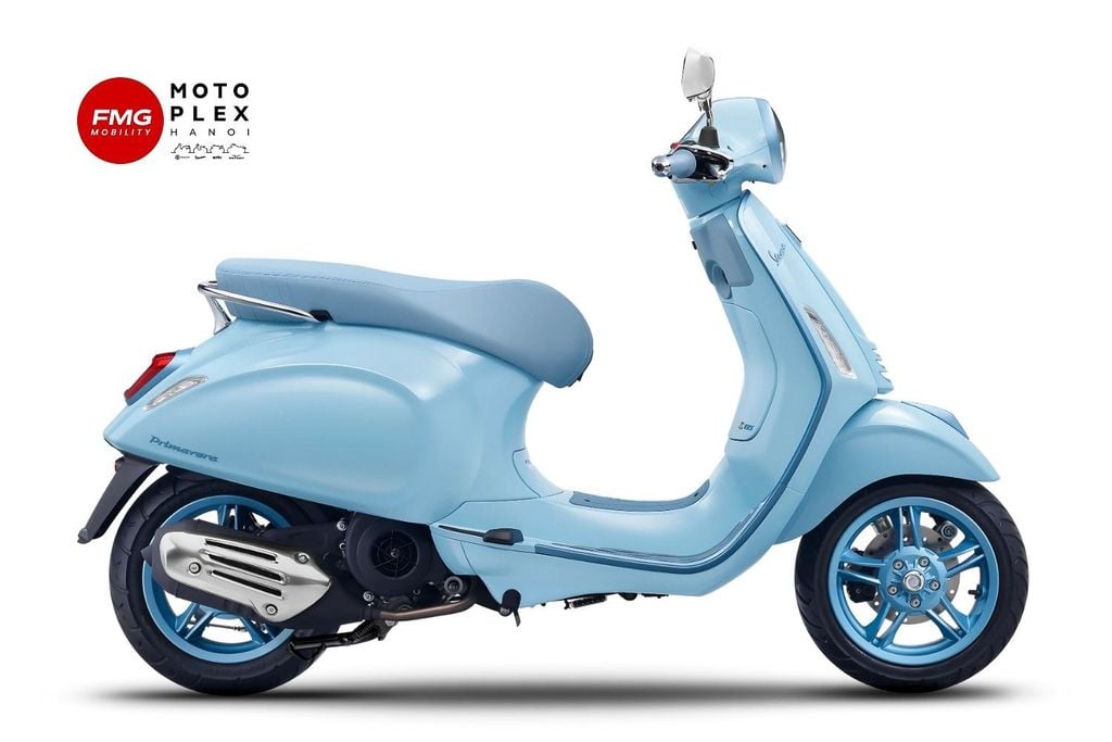 Vespa Primavera 2025 màu Xanh - Blue Capri