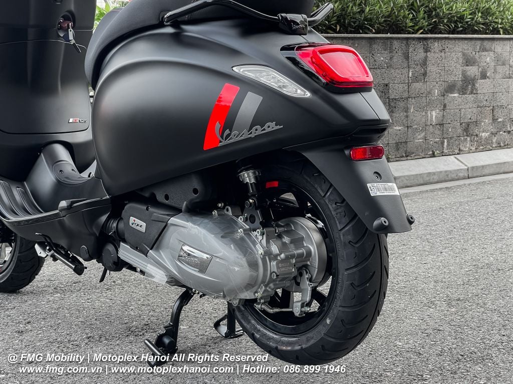 Hệ thống treo thế hệ mới trên Vespa Sprint S 150&nbsp;triệt tiêu độ rung lắc&nbsp;và tiếng ồn