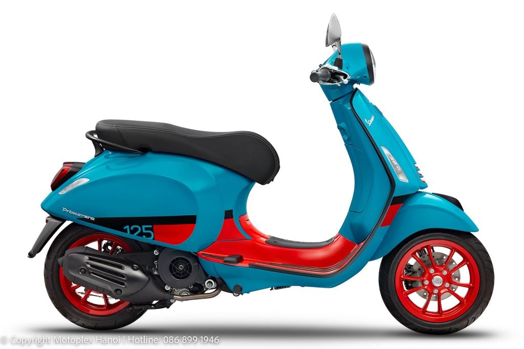 Vespa Primavera Color Vibe 125 màu Xanh Blue Audace