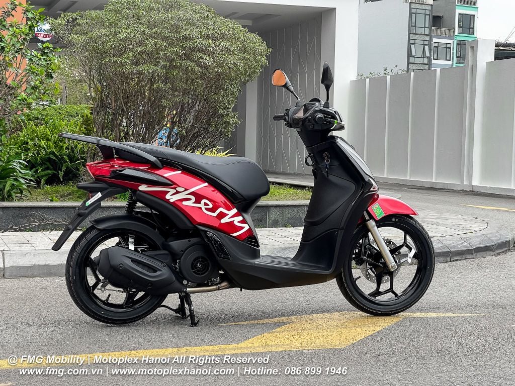 Piaggio Liberty Z được phân phối chính hãng tại FMG Mobility | Motoplex Hanoi