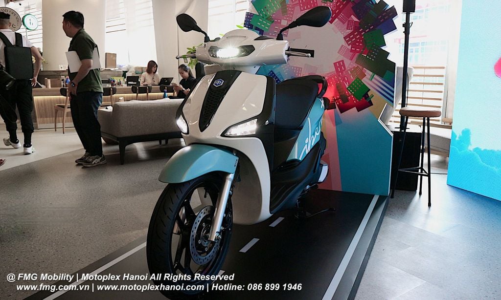 Hình Ảnh Thực Tế Piaggio Liberty 2025 Tại Lễ Ra Mắt