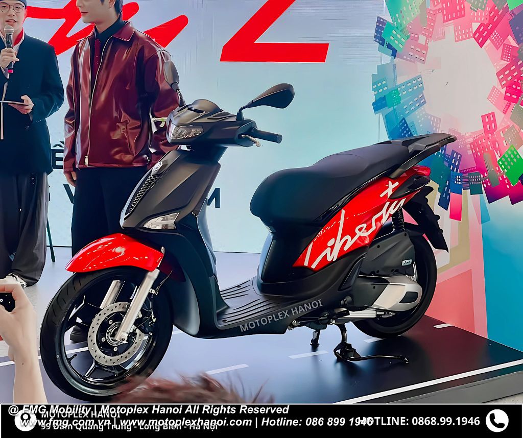 Hình Ảnh Thực Tế Piaggio Liberty 2025 Tại Lễ Ra Mắt