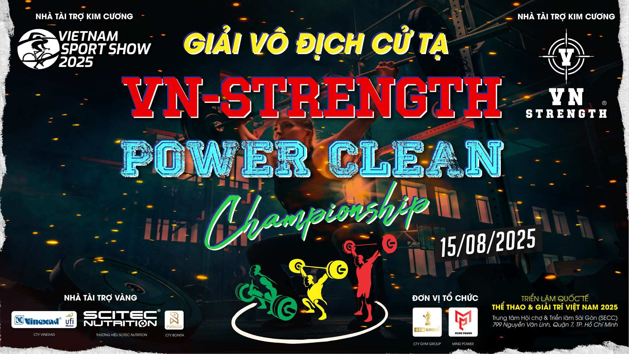 🔥 GIẢI VÔ ĐỊCH CỬ TẠ ∣ VN-STRENGTH POWER CLEAN CHAMPIONSHIP 2025 🔥