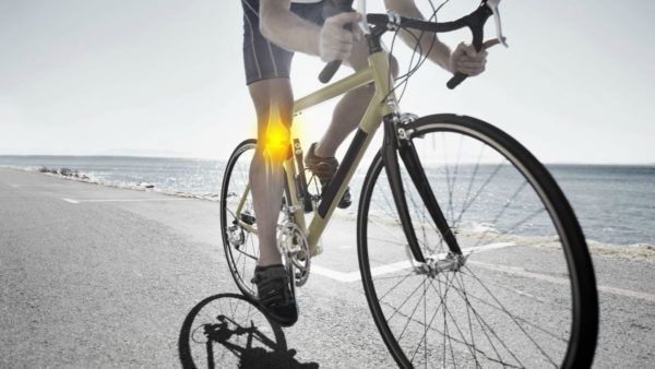 giảm đau đầu gối cho người đạp xe