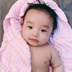 ĐỒ TỐT CHO BÉ – Khăn bông L’Ange từ Mỹ, khi bé tắm cũng phải thật hoàn hảo
