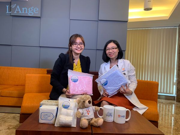 KHĂN BÔNG L'ANGE - AN TOÀN CHO LÀN DA NON NỚT CỦA BÉ