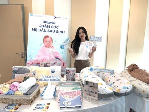 L'ANGE VIỆT NAM CÙNG LỚP HỌC TIỀN SẢN TẠI BỆNH VIỆN QUỐC TẾ HẠNH PHÚC