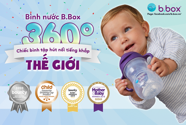B.BOX SIPPY CUP - HÀNH TRÌNH TRỞ THÀNH CHIẾC BÌNH TẬP HÚT CHỐNG SẶC NỔI TIẾNG KHẮP THẾ GIỚI