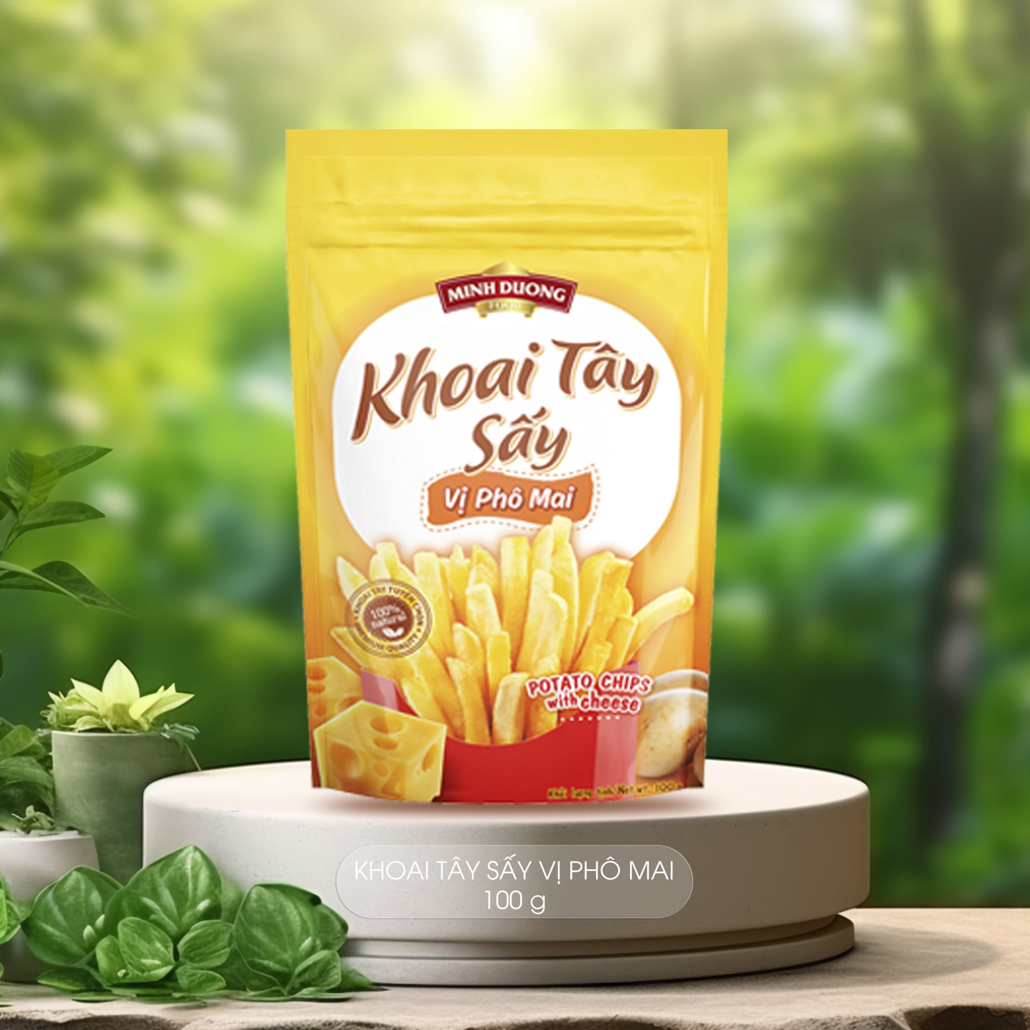 Khám Phá Quy Trình Sản Xuất Khoai Tây Sấy Vị Phomai MinhDươngFood