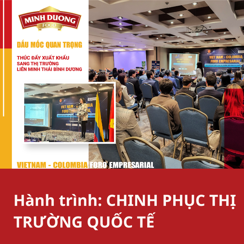 MINHDUONGFOOD: NHÌN LẠI HÀNH TRÌNH CHINH PHỤC THỊ TRƯỜNG QUỐC TẾ