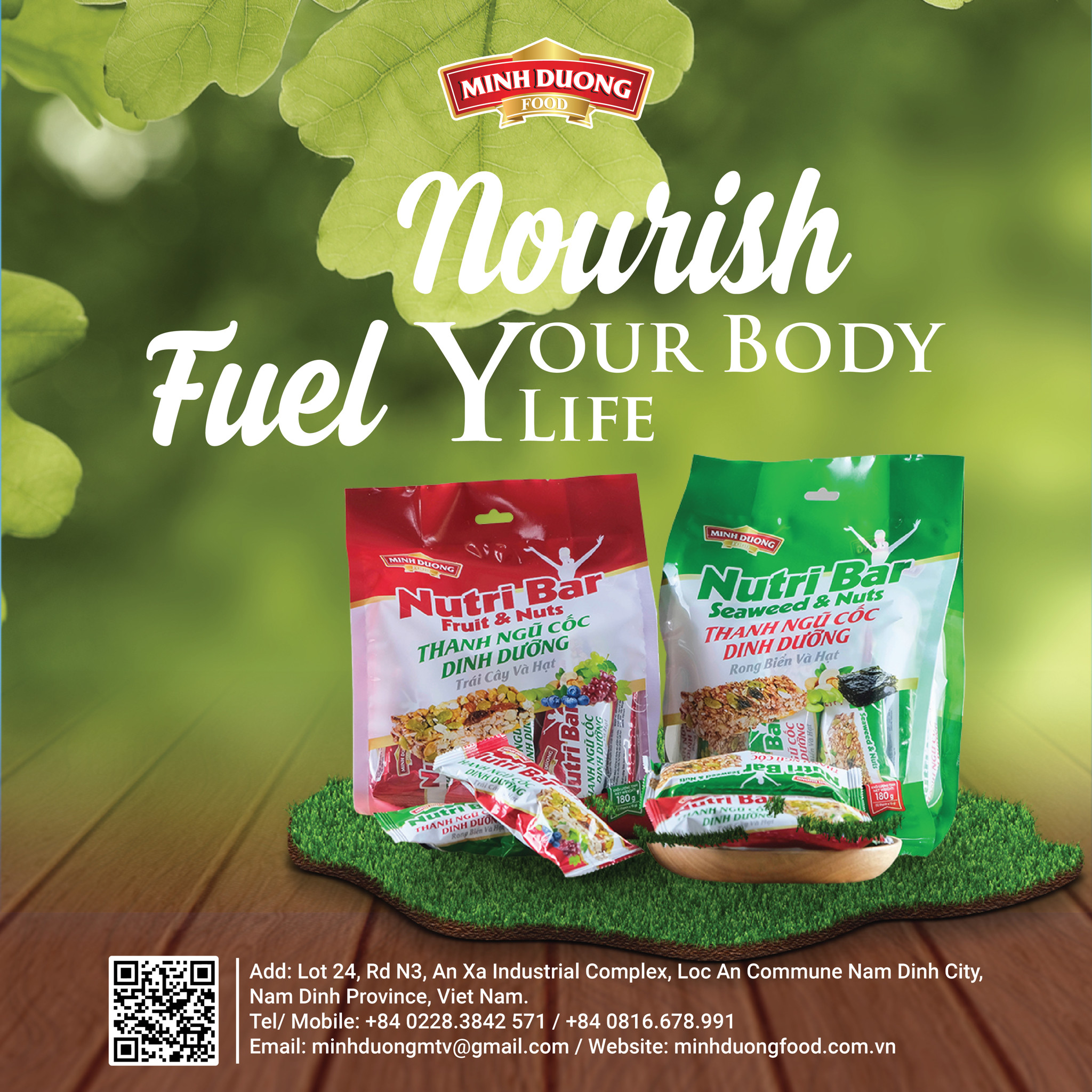 Thanh Ngũ Cốc Dinh Dưỡng Minhduongfood: Sống Trẻ Là Phải Khoẻ Đẹp