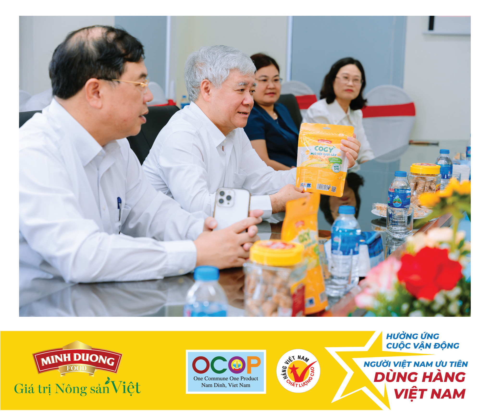 Đ/c Đỗ Văn Chiến Đến Thăm & Làm Việc tại MinhDuongFood Ngày 04/11/2023