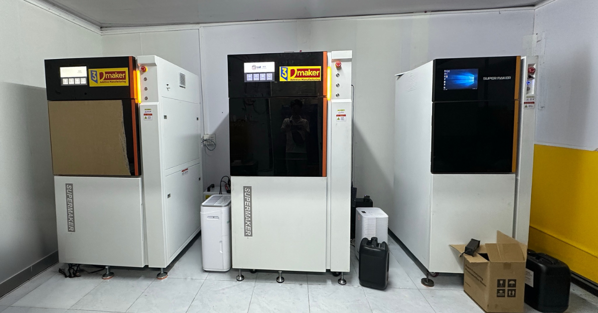 Công nghệ và thiết bị hiện đại tại 3DMaker