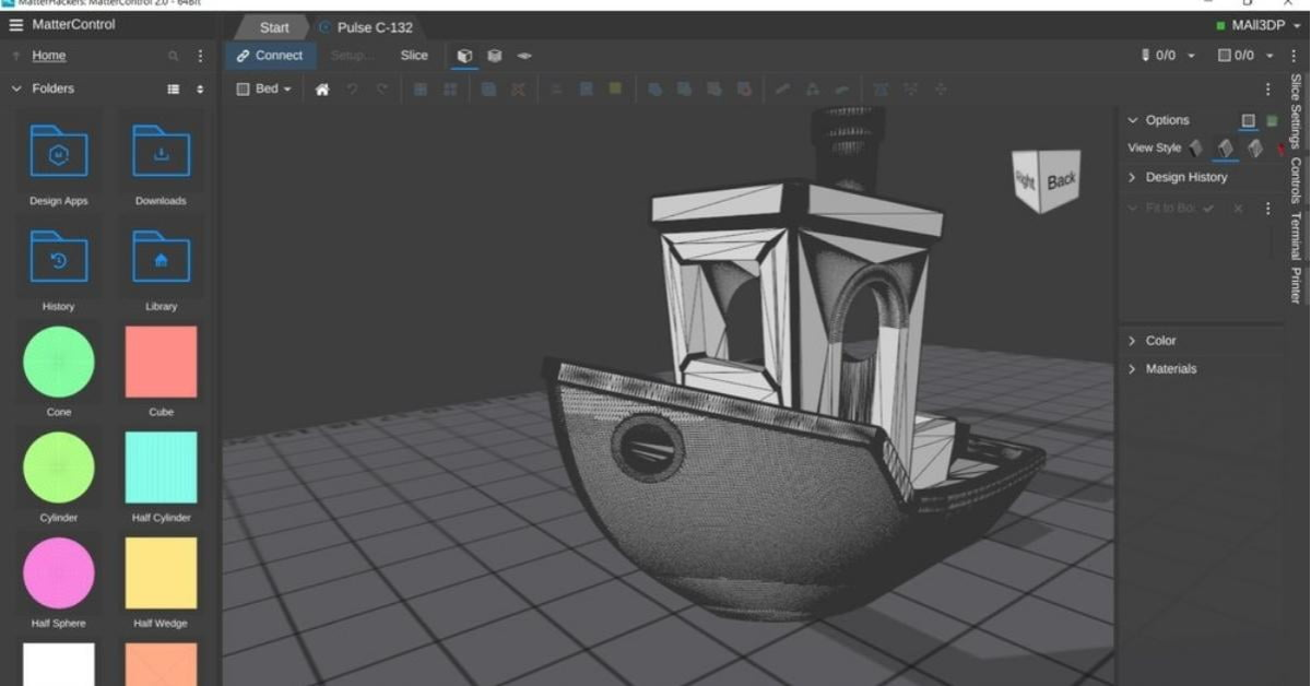 Phần mềm MatterControl