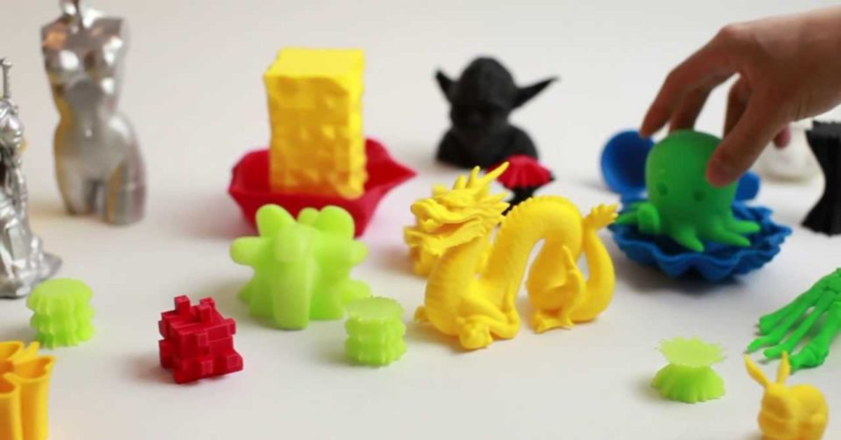 Các món đồ trang trí từ in 3d