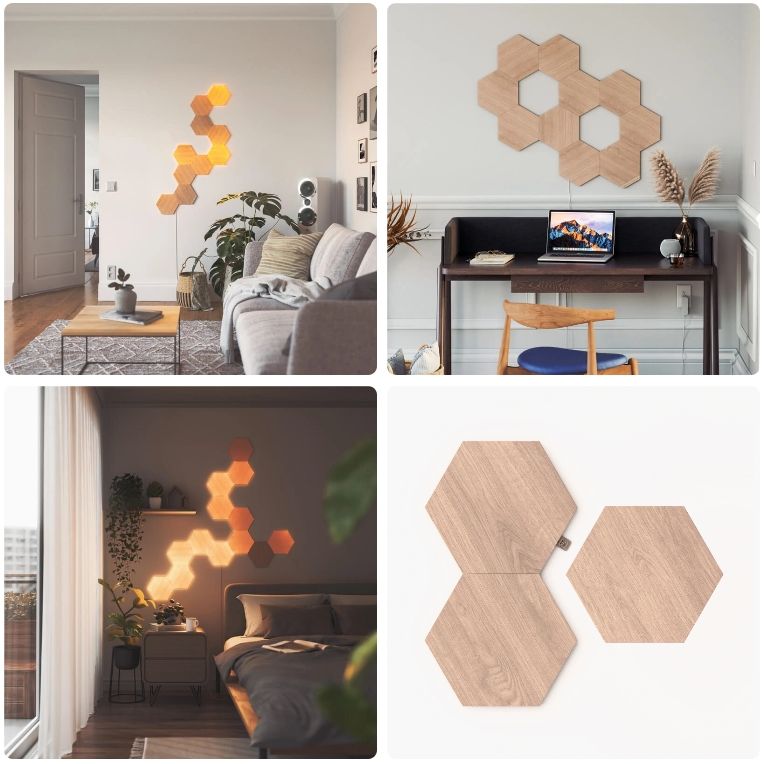 Nanoleaf Elements 7 ô đèn (bộ khởi động)