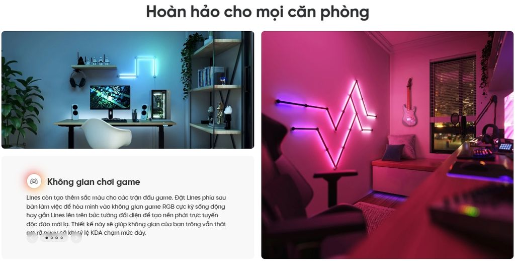 Đèn thông minh Nanoleaf Lines 3 thanh đèn (bộ mở rộng) - Khám phá sự sáng tạo tuyệt vời của ánh sáng