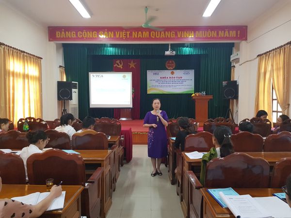 FAC phối hợp với VCCI mở khóa đào tạo cập nhật chính sách thuế và chế độ kế toán tại huyện Kỳ Anh tỉnh Hà Tĩnh