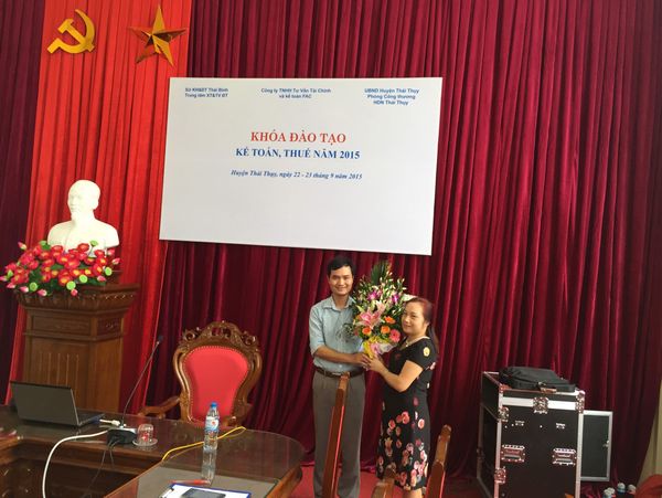 FAC Đào tạo kế toán , thuế tại huyện Thái Thụy tỉnh Thái Bình