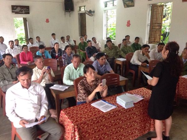 FAC Đào tạo  bồi dưỡng nguồn nhân lực cho HTX huyện Can Lộc
