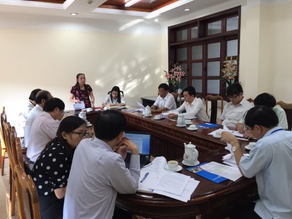 FAC họp tại sở KH&ĐTT tỉnh Hà Tĩnh