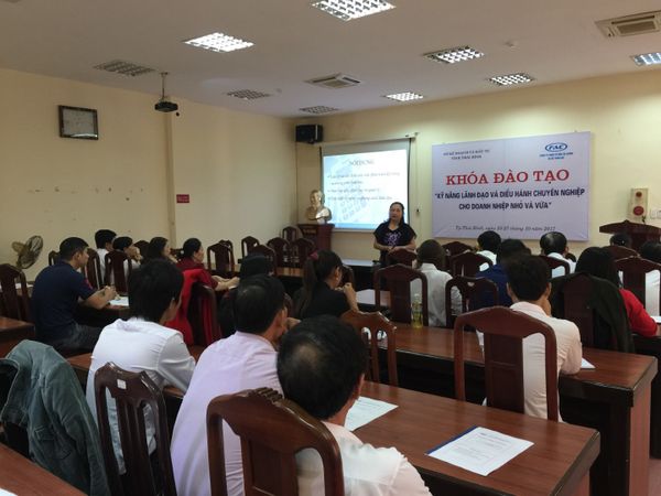 FAC đào tạo kỹ năng lãnh đạo cho Doanh nghiệp tại tỉnh Thái Bình