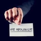 Lời xin lỗi có thể làm giảm sự hài lòng của khách hàng