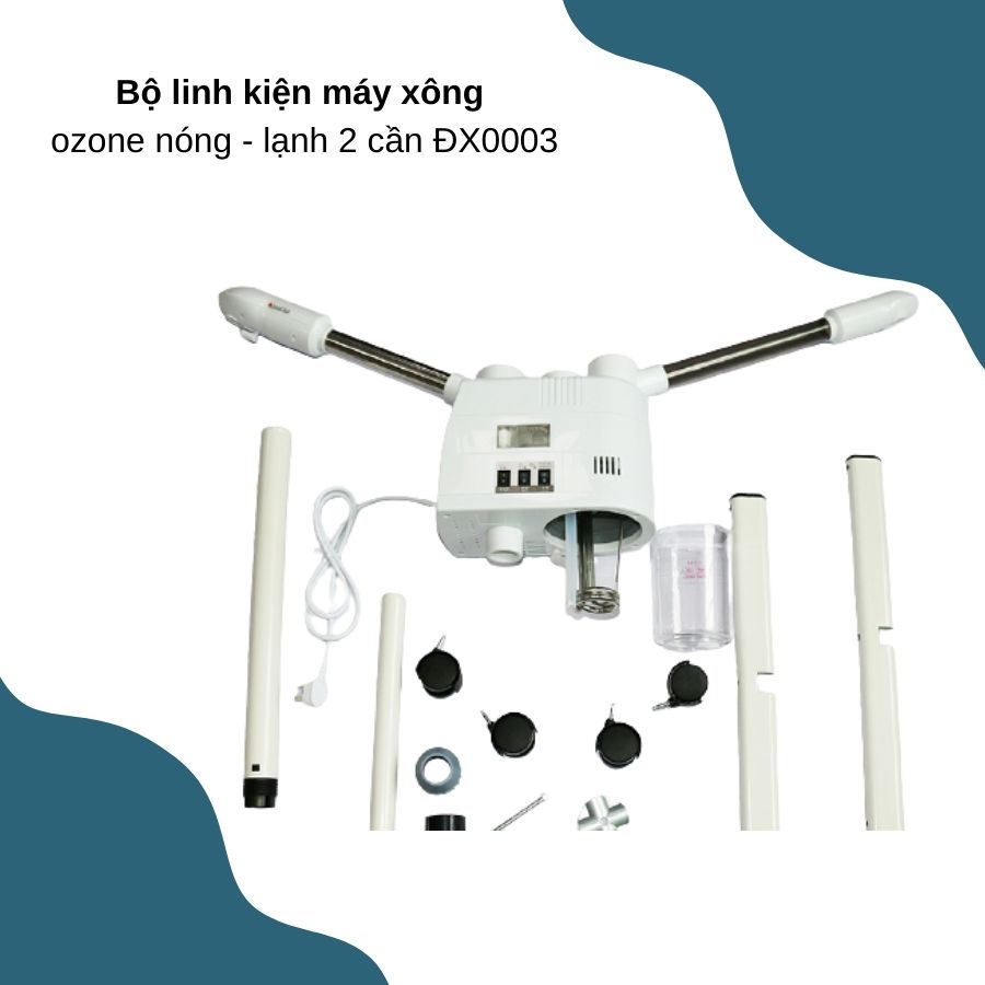 Đèn xông ozone nóng - lạnh 2 cần ĐX0003