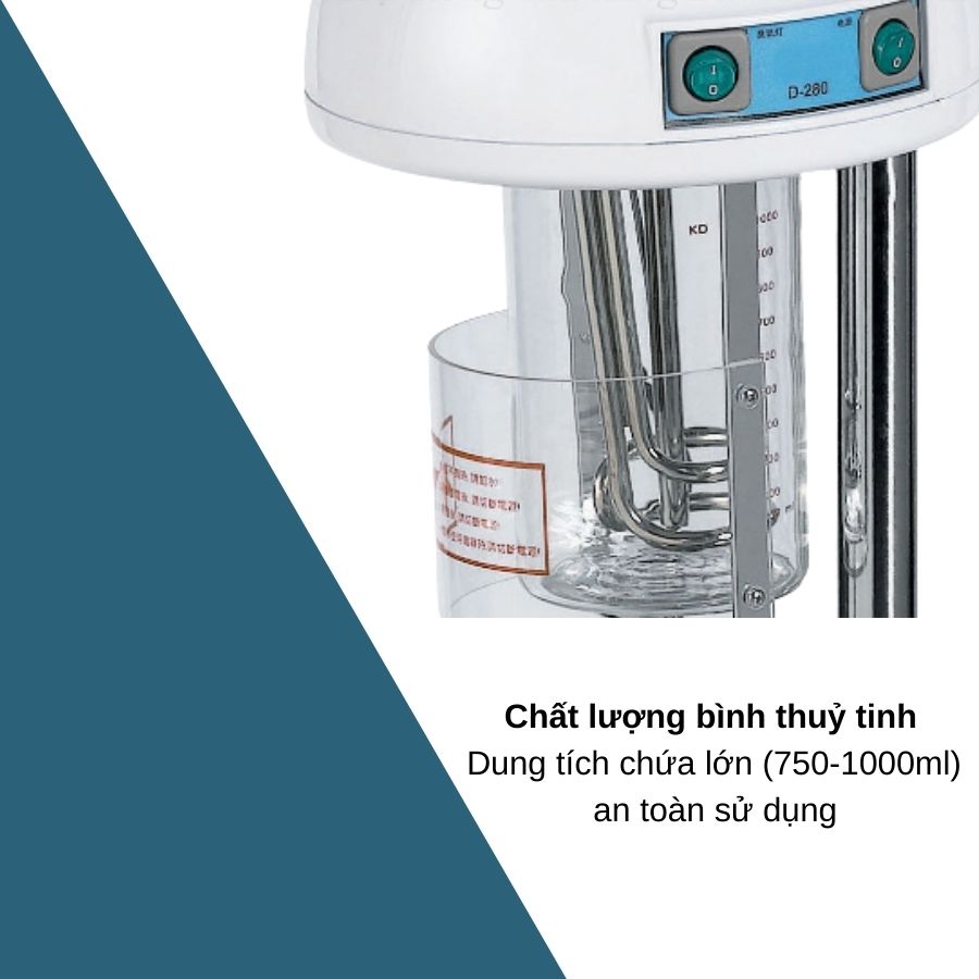 Đèn xông ozone nóng - lạnh 2 cần ĐX0003