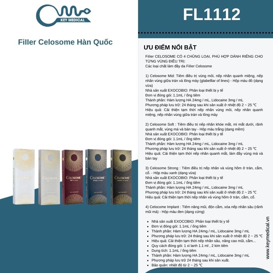 FiIIer Celosome Hàn Quốc
